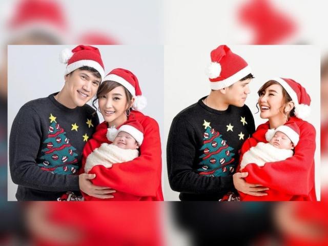 Alodia Gosiengfiao, Christopher Quimbo, baby Cameron