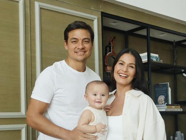 Iza Calzado and family