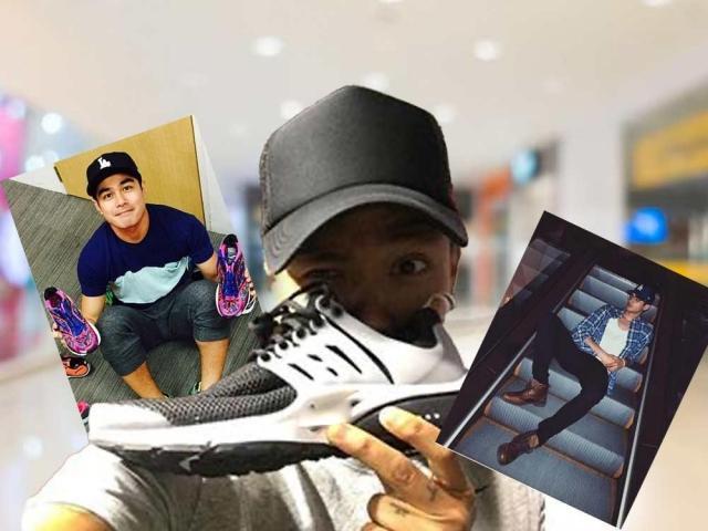 Male celebrities shoe sizes