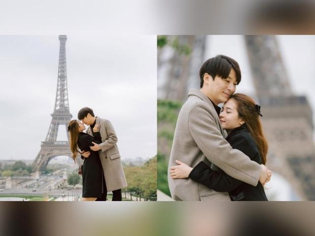 Kristel Fulgar and Ha Su Hyuk