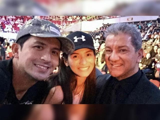 Dennis Trillo celebrates Jennylyn Mercado