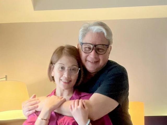 Ricky Davao with Mayeth Malca