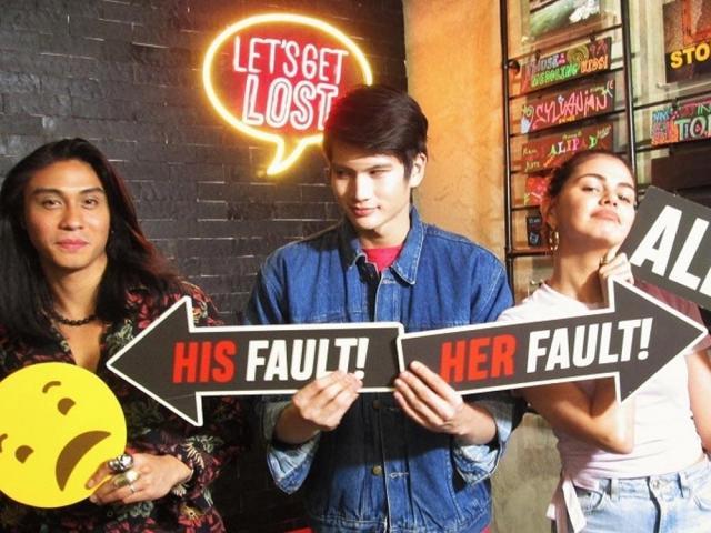 Gil Cuerva Janine Gutierrez Joshua Bulot in Taste Buddies