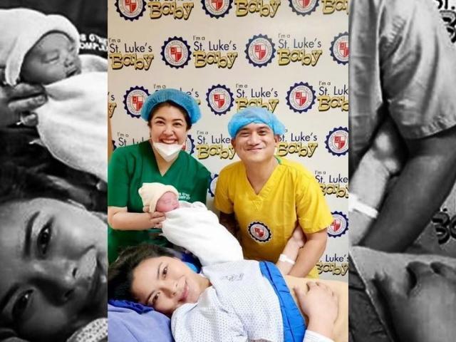 Maxine Medina baby Timothy Mateus Ezekiel