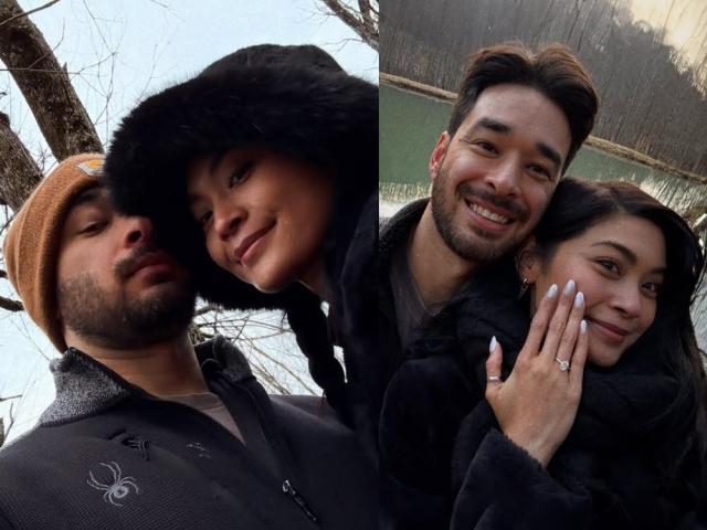 John Spainhour and Aya Abesamis