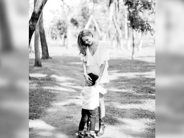 Maggie Wilson and Connor Consunji