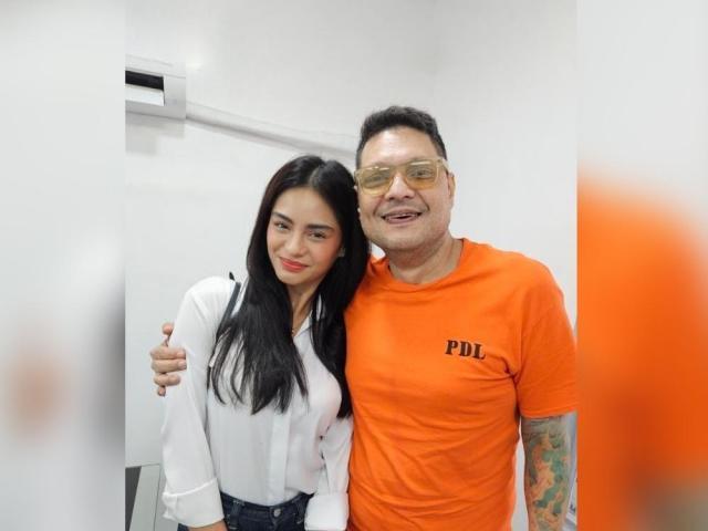Faith da Silva with dad dennis da silva