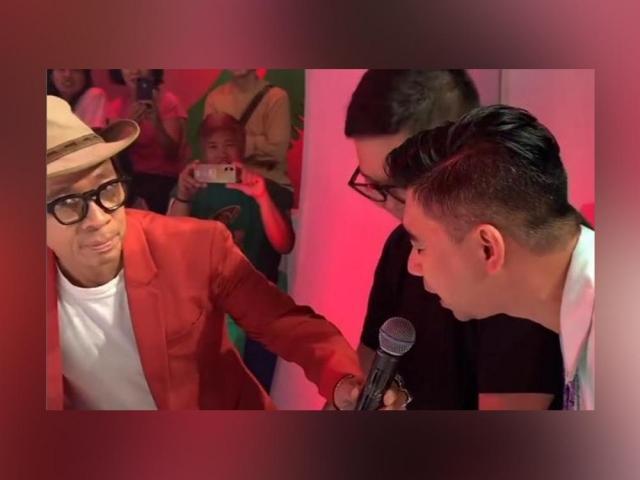 Kuya Kim Atienza and Teddy Corpuz