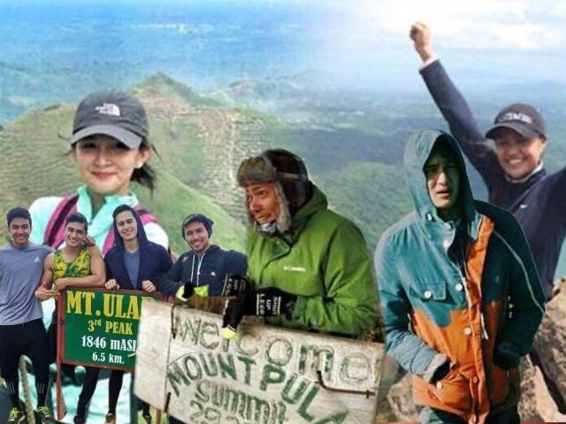 Mountains climbed by celebrities