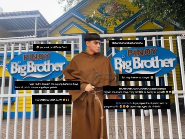 Padre Salvi at PBB house