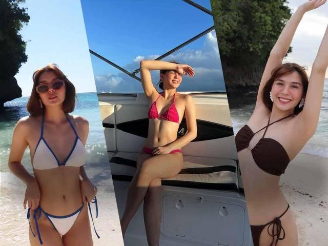 Ashley Ortega in Boracay