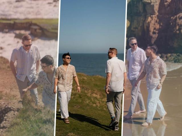 Nurse Even and fiance Paul