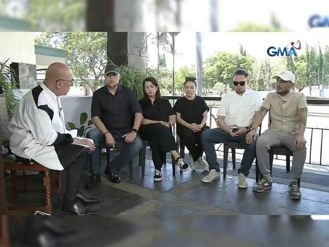 Ian de Leon, Lotlot de Leon, Matet de Leon, Kiko de Leon, Kenneth de Leon in Fast Talk with Boy Abunda