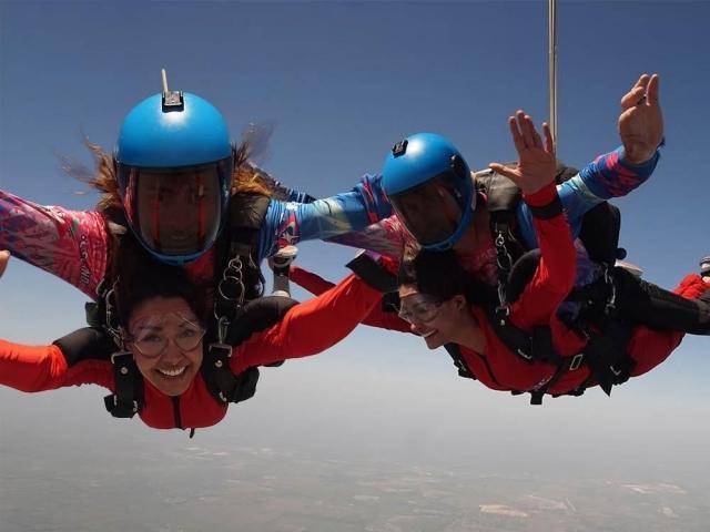 Rabiya Mateo takes on skydiving in the USA