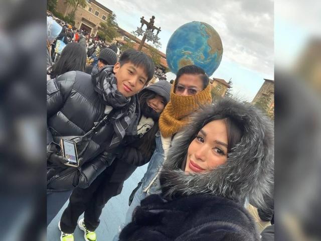 Heart Evangelista, Chiz Escudero, and kids