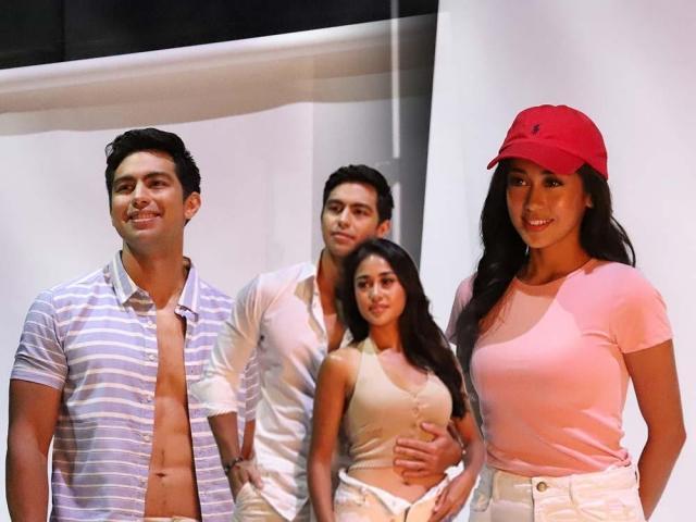 Elle Villanueva and Derrick Monasterio 