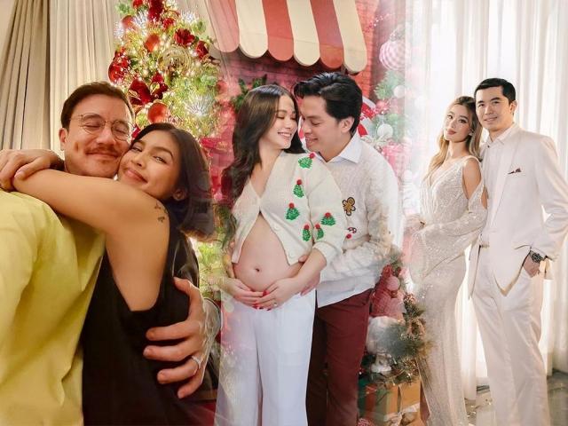 Maine Mendoza and Arjo Atayde, Maja Salvador and Rambo Nuñez, Janeena Chan and Morgan Say