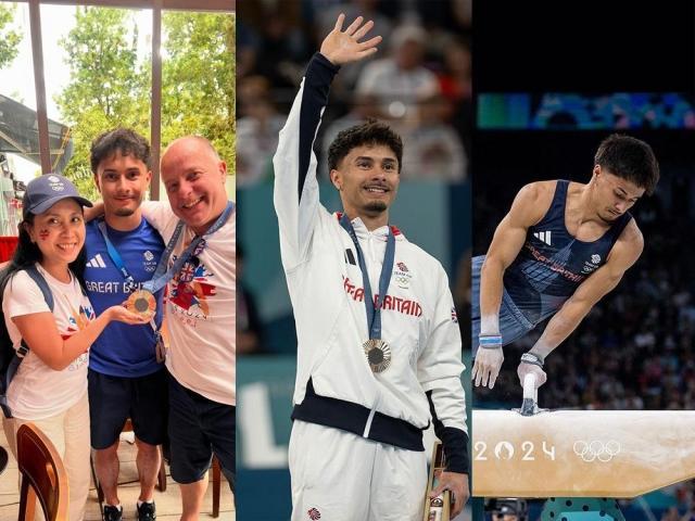 Filipino British gymnast Jake Jarman