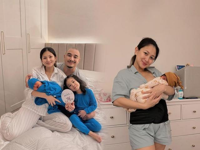 Sheena Halili and her family