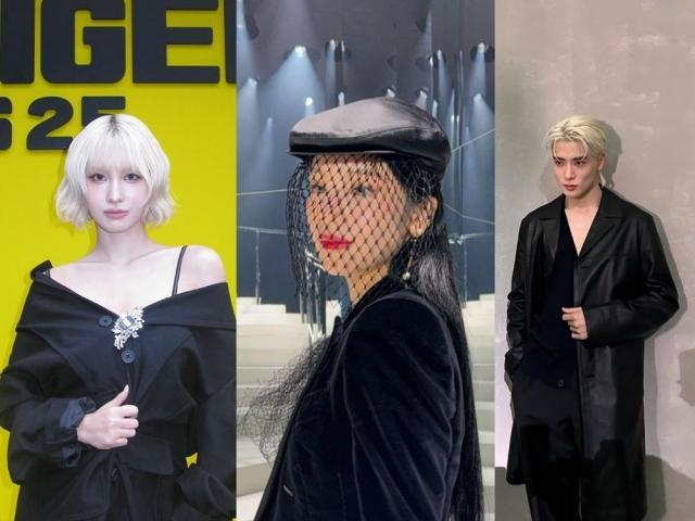 Kpop idols at Milan Fashion Week