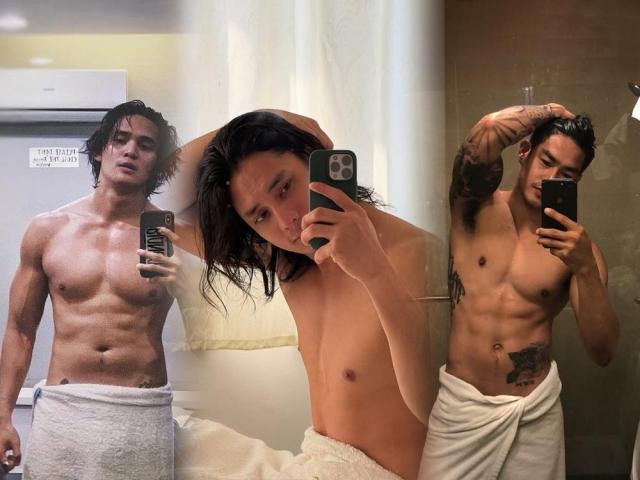 Hotties in their towels 