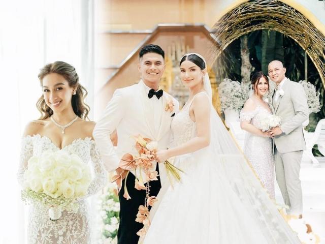 Wedding gown ideas from celebrity brides