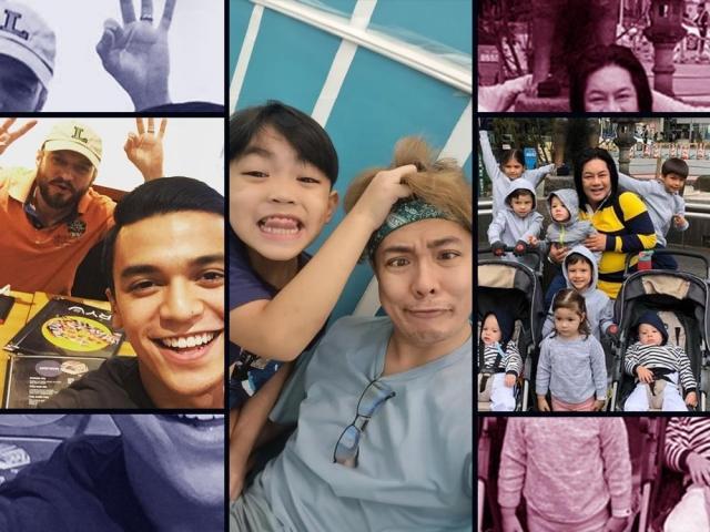 Celebrity gay dads and their children