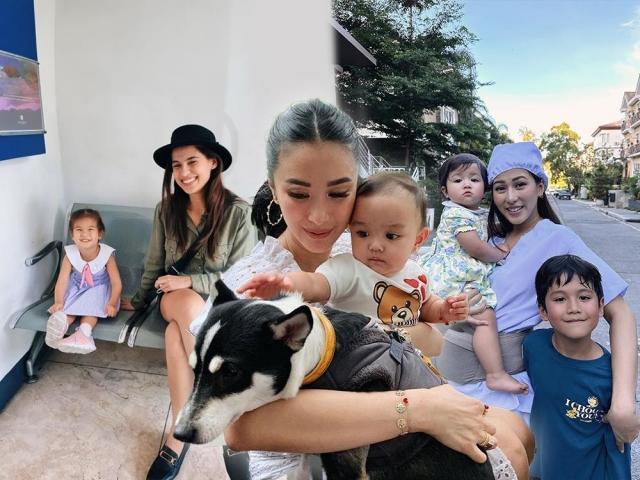 Celebrities babysitting their pamangkins