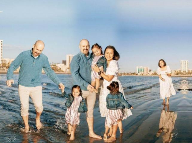 Beth Tamayo and family