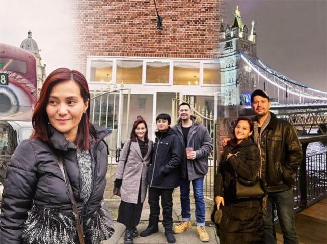 Gladys Reyes and Christopher Roxas