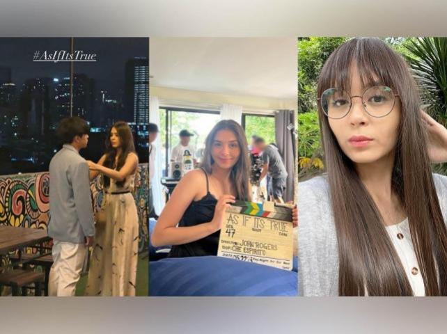 Ashley Ortega and Khalil Ramos