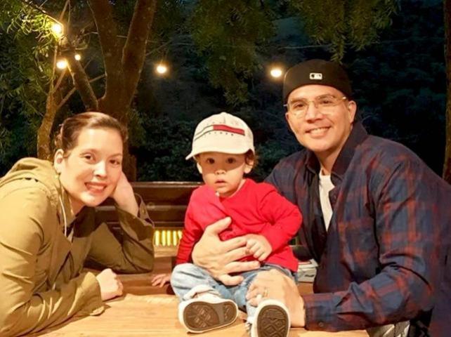 Boom Labrusca and Desiree Del Valles family