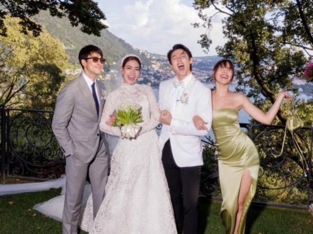 Mark Prin, Kimberley Anne Woltemas, Urassaya Sperbund, and Nadech Kugimiya 