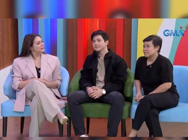  Alden Richards, Julia Montes, Irene Villamor, Fast Talk with Boy Abunda