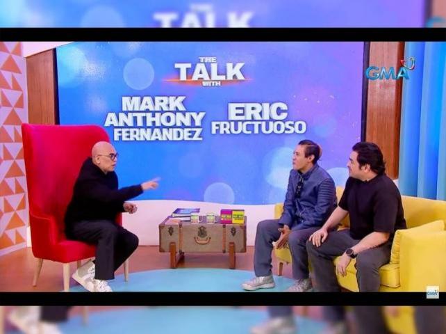 Mark Anthony Fernandez and Eric Fructuoso on Fast Talk with Boy Abunda