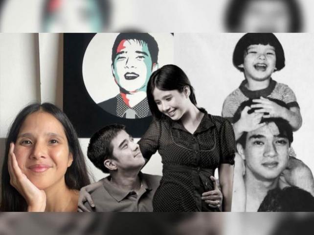 Maxene Magalona and Francis Magalona