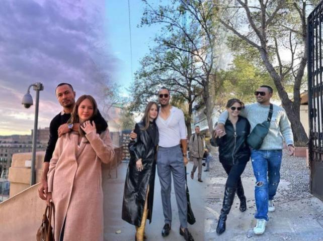 Derek Ramsay and Ellen Adarna in Spain