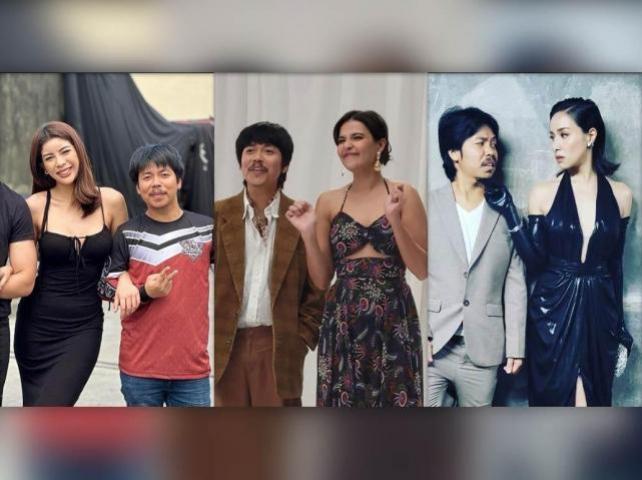 Empoy Marquez and his leading ladies