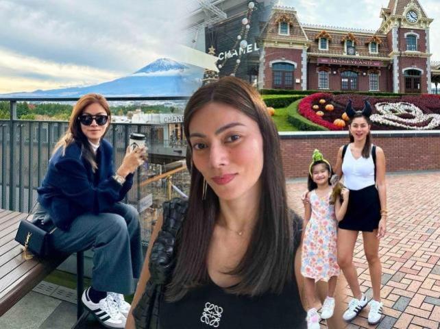 Maricar De Mesa and Alianna Sky in Disneyland