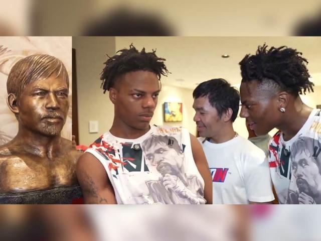 IShowSpeed and Manny Pacquiao