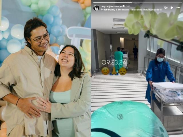 Ria Atayde Zanjoe Marudo and baby Marudo