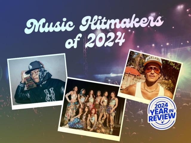 Music hitmakers of 2024