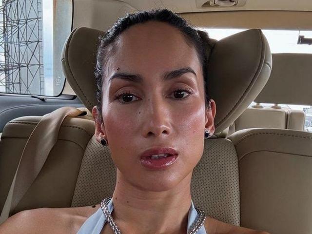 Ina Raymundo dancing to pump it up