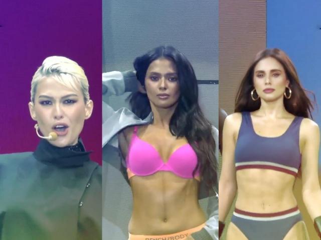 Female celebrities participating at the Body of Work fashion event