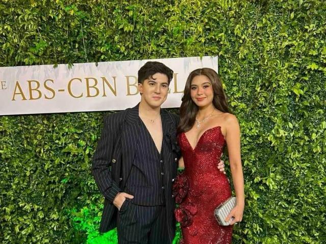 Mavy Legaspi and Ashley Ortega at ABS CBN Ball 2025
