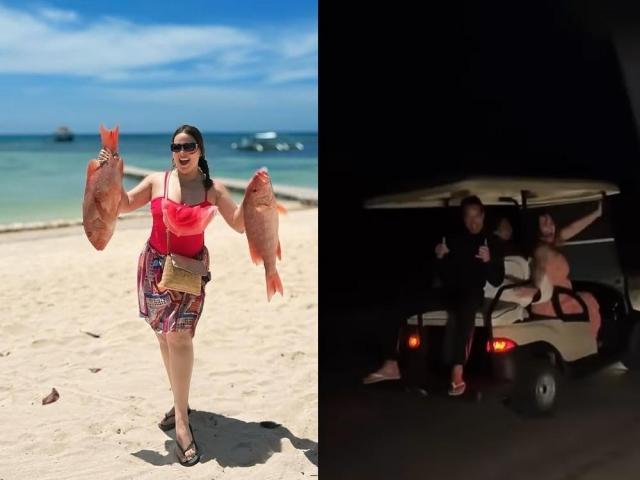 KC Concepcion and Aly Borromeo 