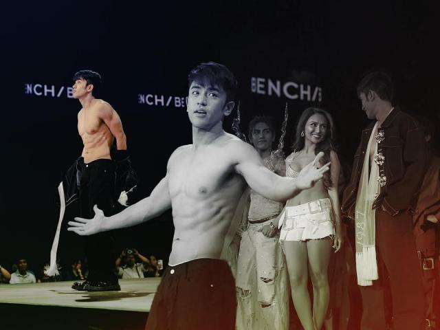 David Licauco at the 'Bench Body of Work'