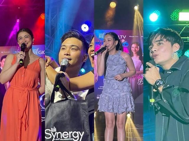 Kapuso stars at Paniqui Fiesta