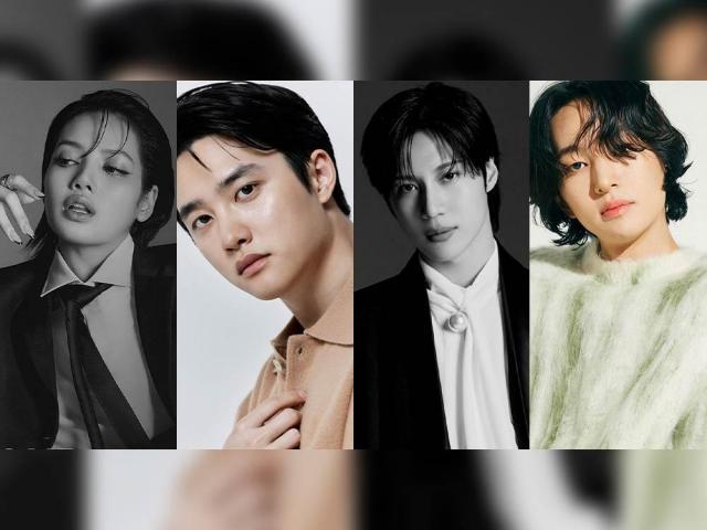 BLACKPINK Lisa EXO DO  SHINee Taemin and BTOB Sungjae