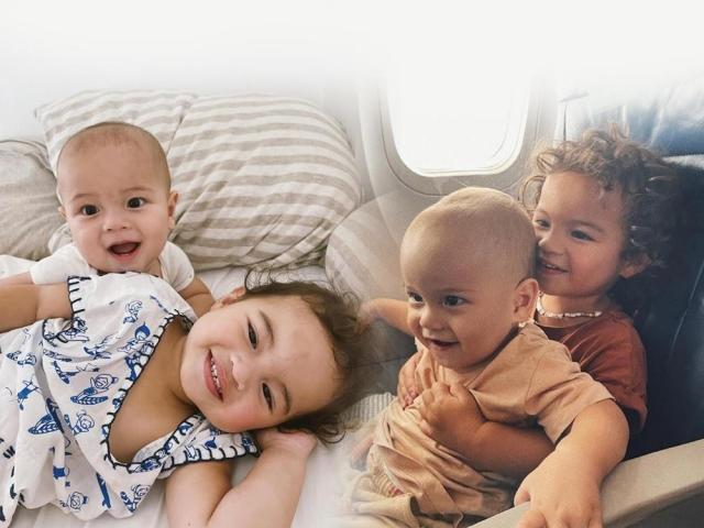 Andi Eigenmann's kids Lilo and Koa